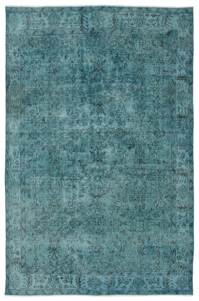 Apex Vintage Carpet Turquoise 14358 177 x 274 cm