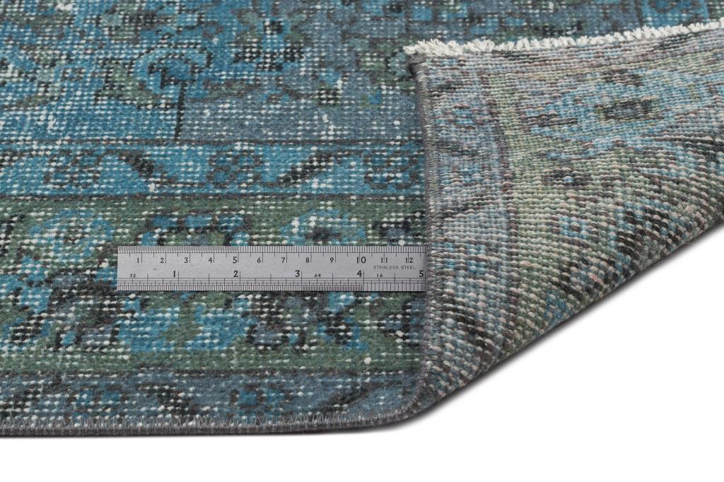 Apex Vintage Carpet Turquoise 14950 173 x 275 cm