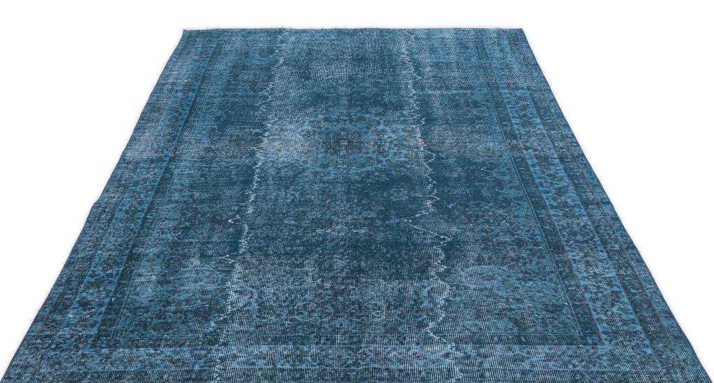 Apex Vintage Carpet Turquoise 15615 171 x 272 cm