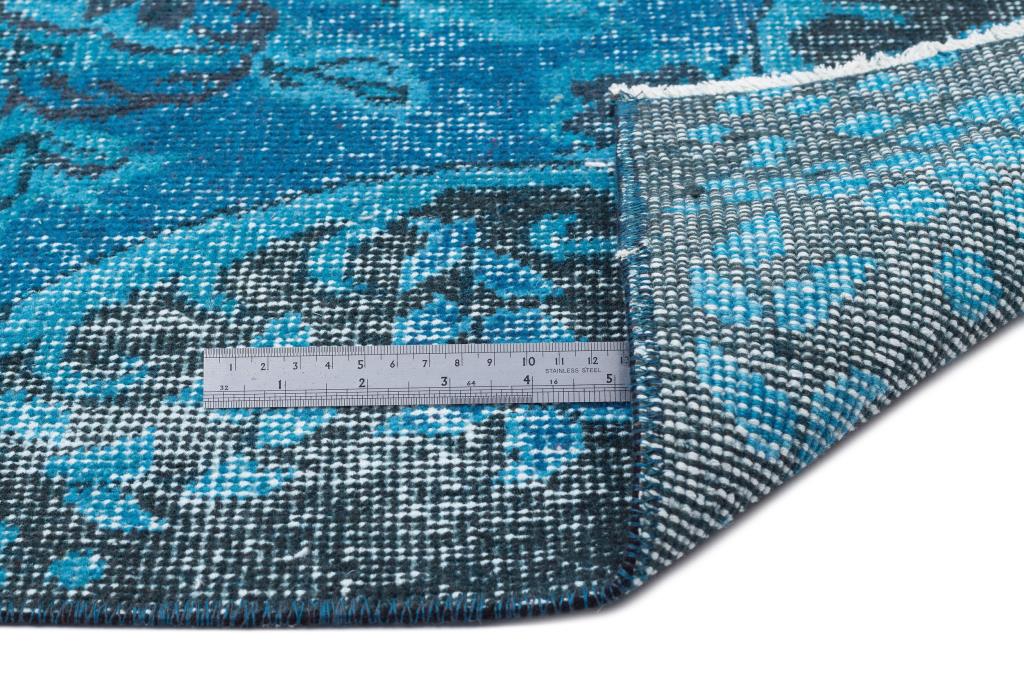 Apex Vintage Carpet Turquoise 15888 194 x 320 cm