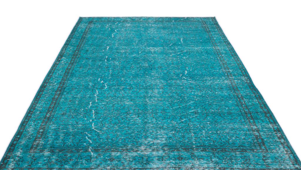 Apex Vintage Carpet Turquoise 15891 199 x 330 cm