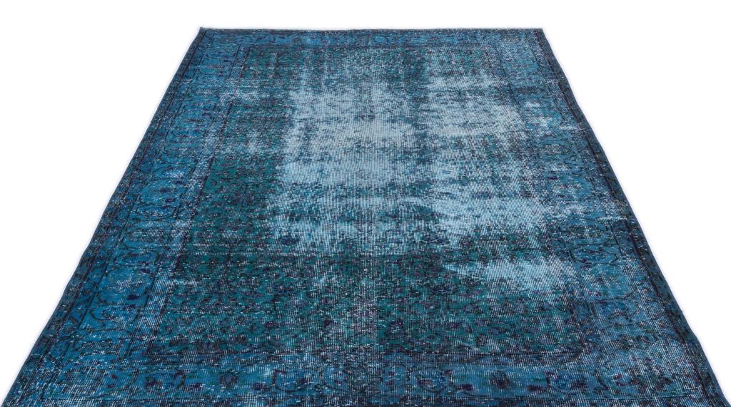 Apex Vintage Carpet Turquoise 15898 169 x 272 cm