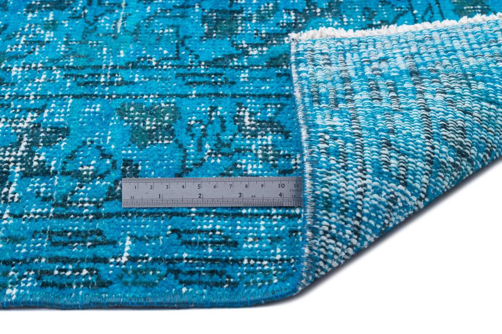 Apex Vintage Carpet Turquoise 16347 181 x 306 cm