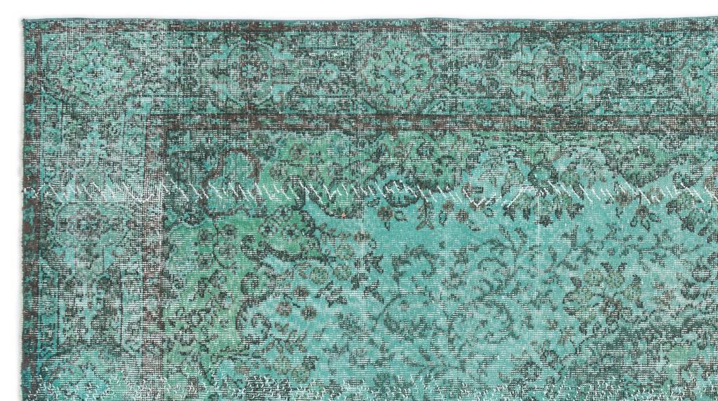 Apex Vintage Carpet Turquoise 16564 170 x 309 cm