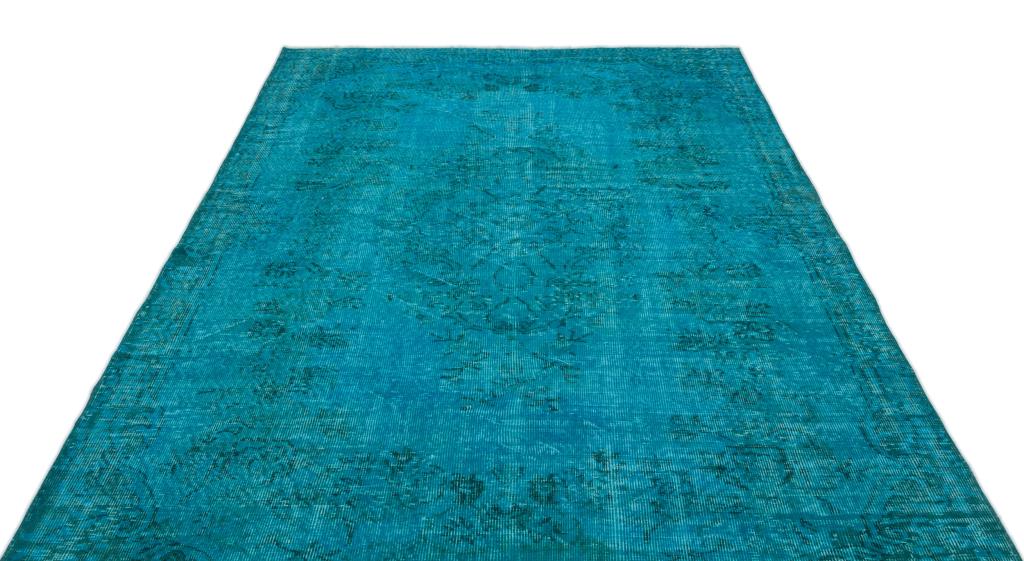 Apex Vintage Carpet Turquoise 18203 185 x 275 cm