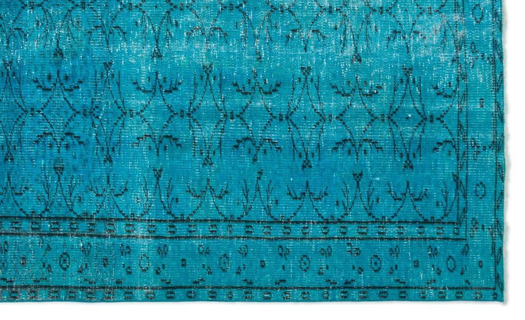 Apex Vintage Carpet Turquoise 18374 177 x 289 cm