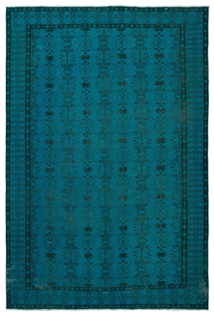 Apex Vintage Carpet Turquoise 18405 194 x 286 cm