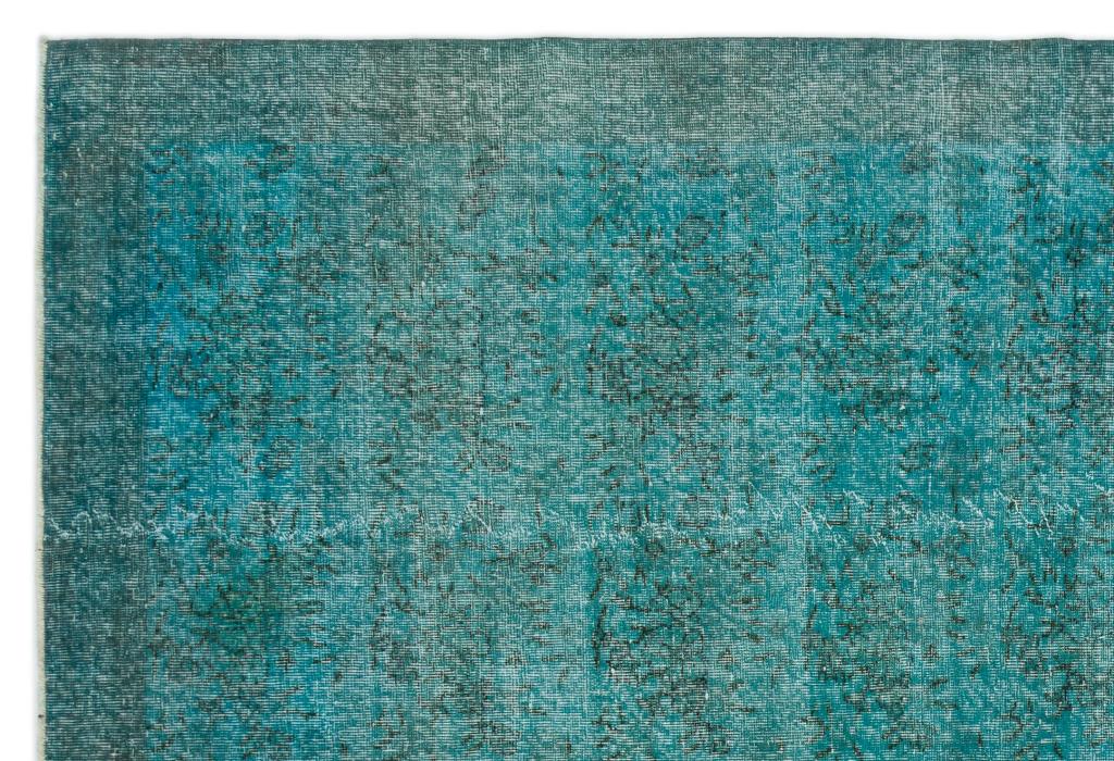 Apex Vintage Carpet Turquoise 18689 210 x 307 cm