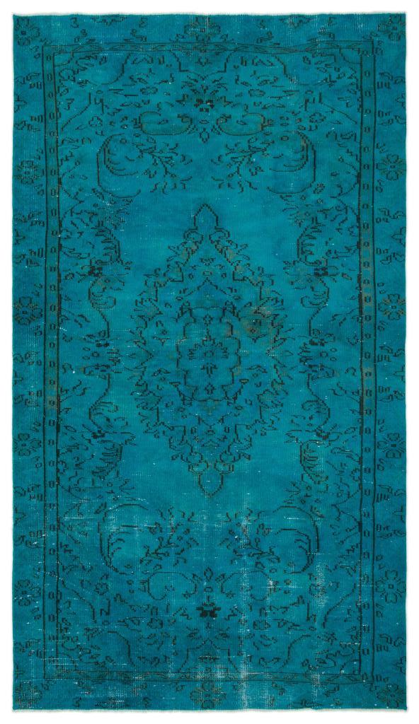 Apex Vintage Carpet Turquoise 19095 166 x 290 cm