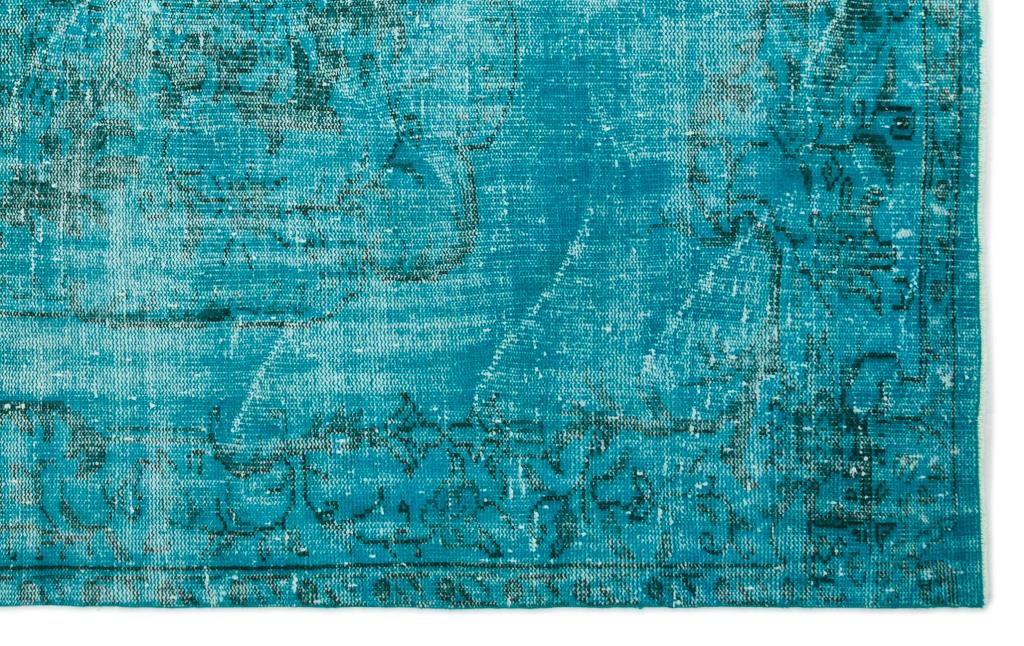Apex Vintage Carpet Turquoise 19546 185 x 284 cm