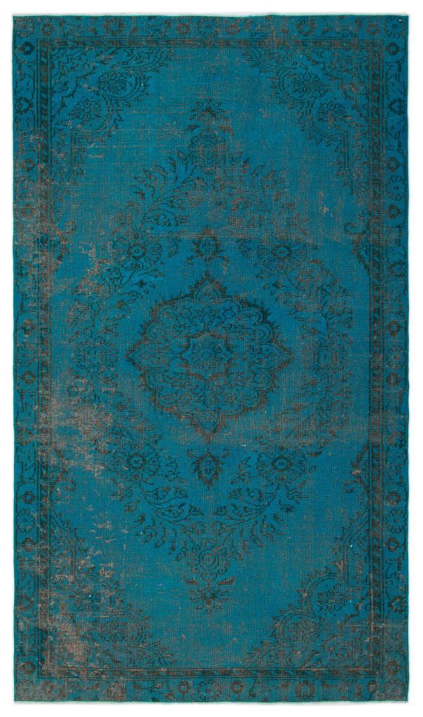 Apex Vintage Carpet Turquoise 19554 162 x 278 cm