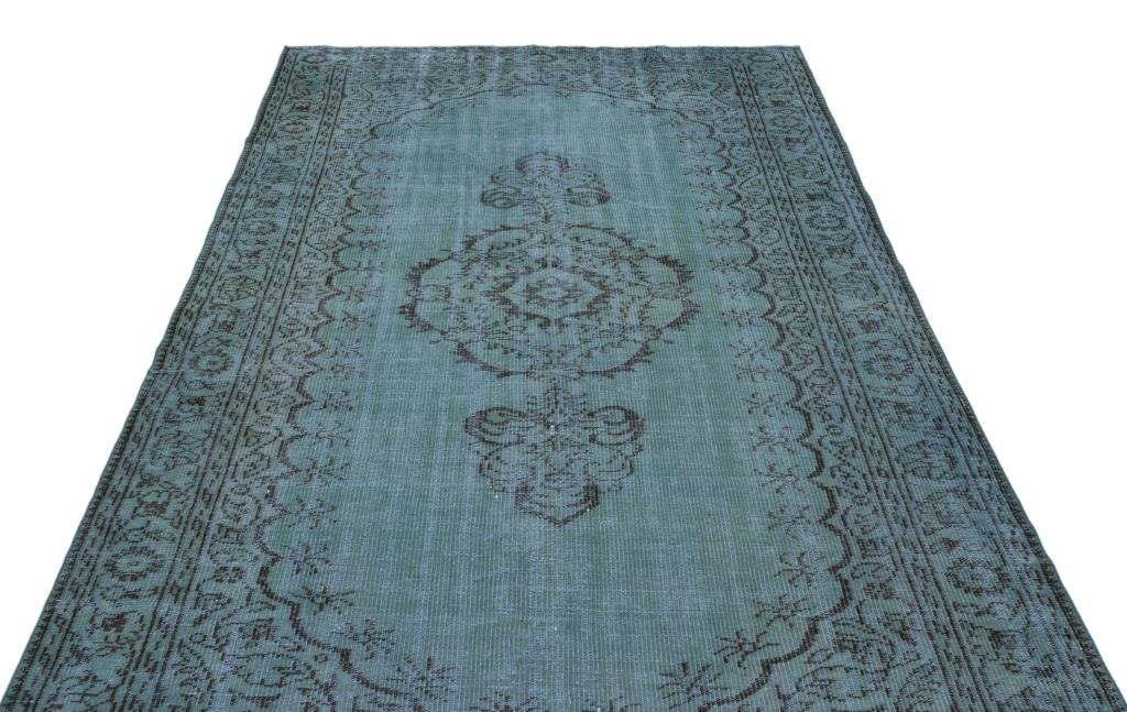 Apex Vintage Carpet Turquoise 22613 176 x 300 cm