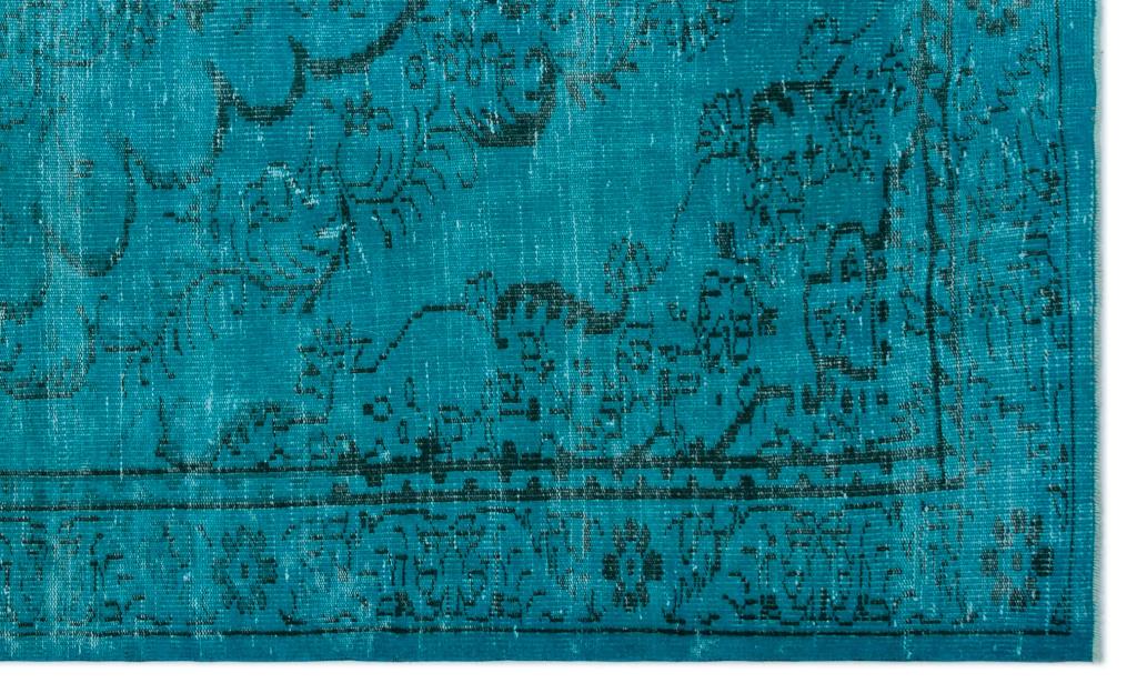 Apex Vintage Carpet Turquoise 22647 177 x 295 cm