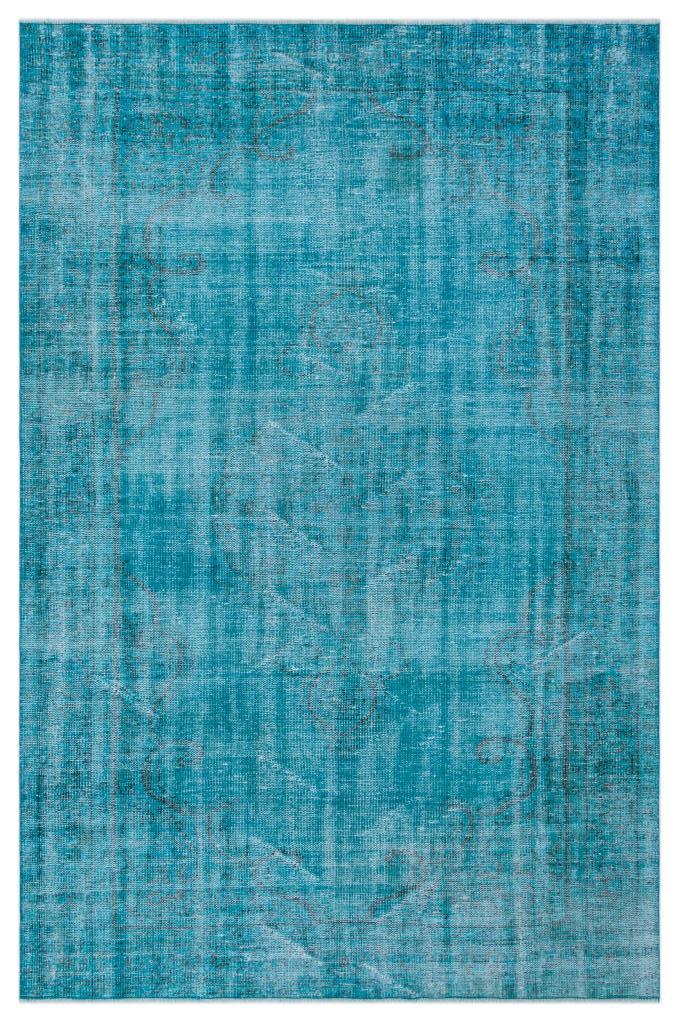 Apex Vintage Carpet Turquoise 24034 185 x 277 cm