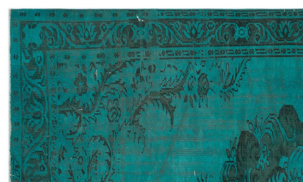 Apex Vintage Carpet Turquoise 24198 166 x 285 cm
