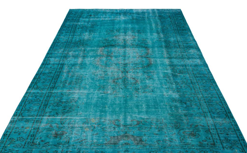 Apex Vintage Carpet Turquoise 24221 185 x 278 cm