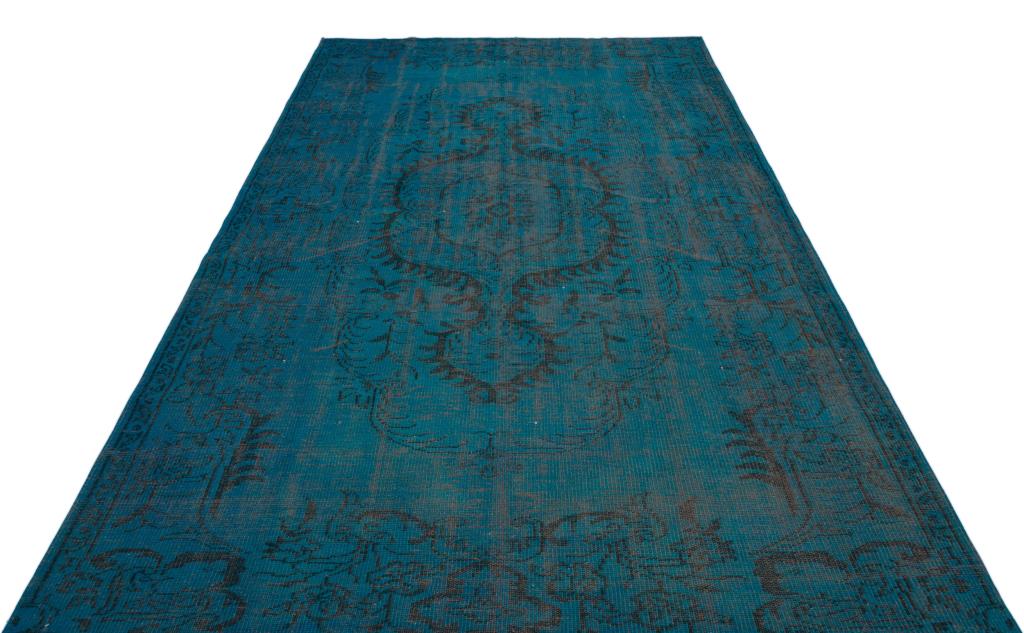 Apex Vintage Carpet Turquoise 28058 185 x 298 cm