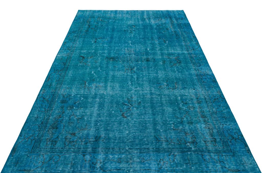 Apex Vintage Carpet Turquoise 28063 169 x 274 cm