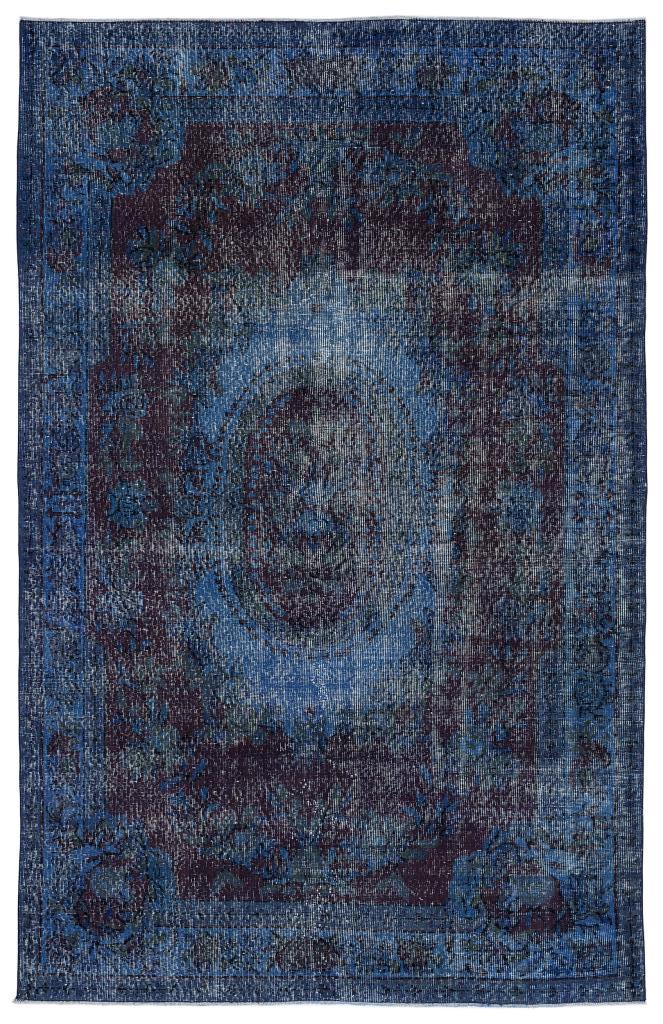 Apex Vintage Carpet Turquoise 8526 181 x 288 cm