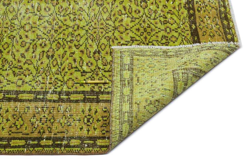 Apex Vintage Carpet Green 24237 163 x 278 cm