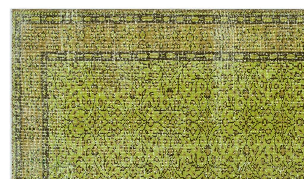 Apex Vintage Carpet Green 24237 163 x 278 cm