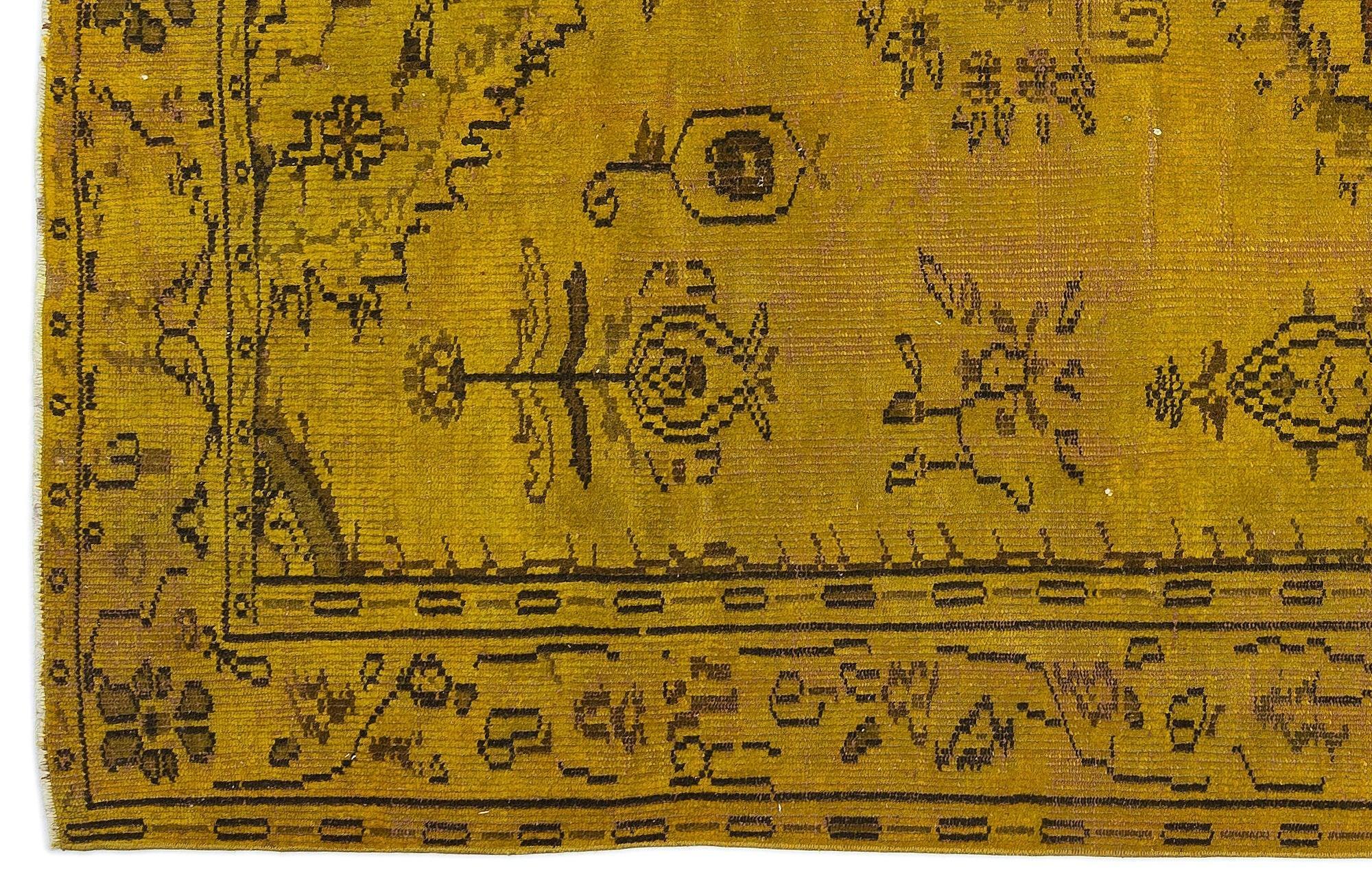 Apex Vintage Yellow 9761 186 cm X 296 cm