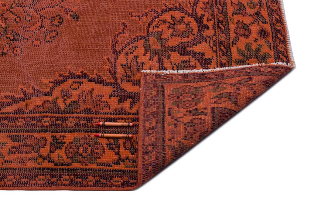 Apex Vintage Orange 26866 162 cm X 257 cm