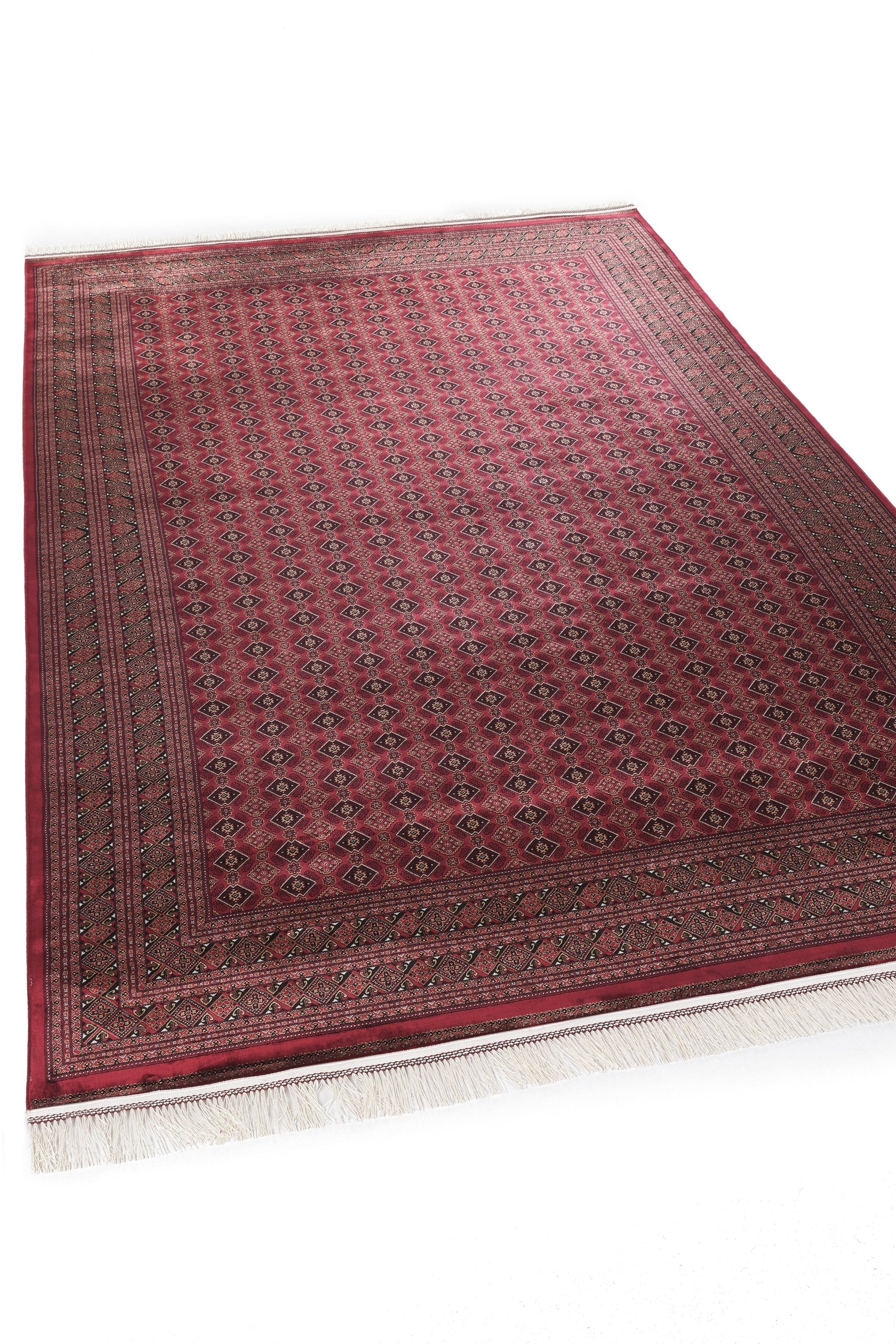 Burj 8751BU Burgundy - Machine-Made Carpet