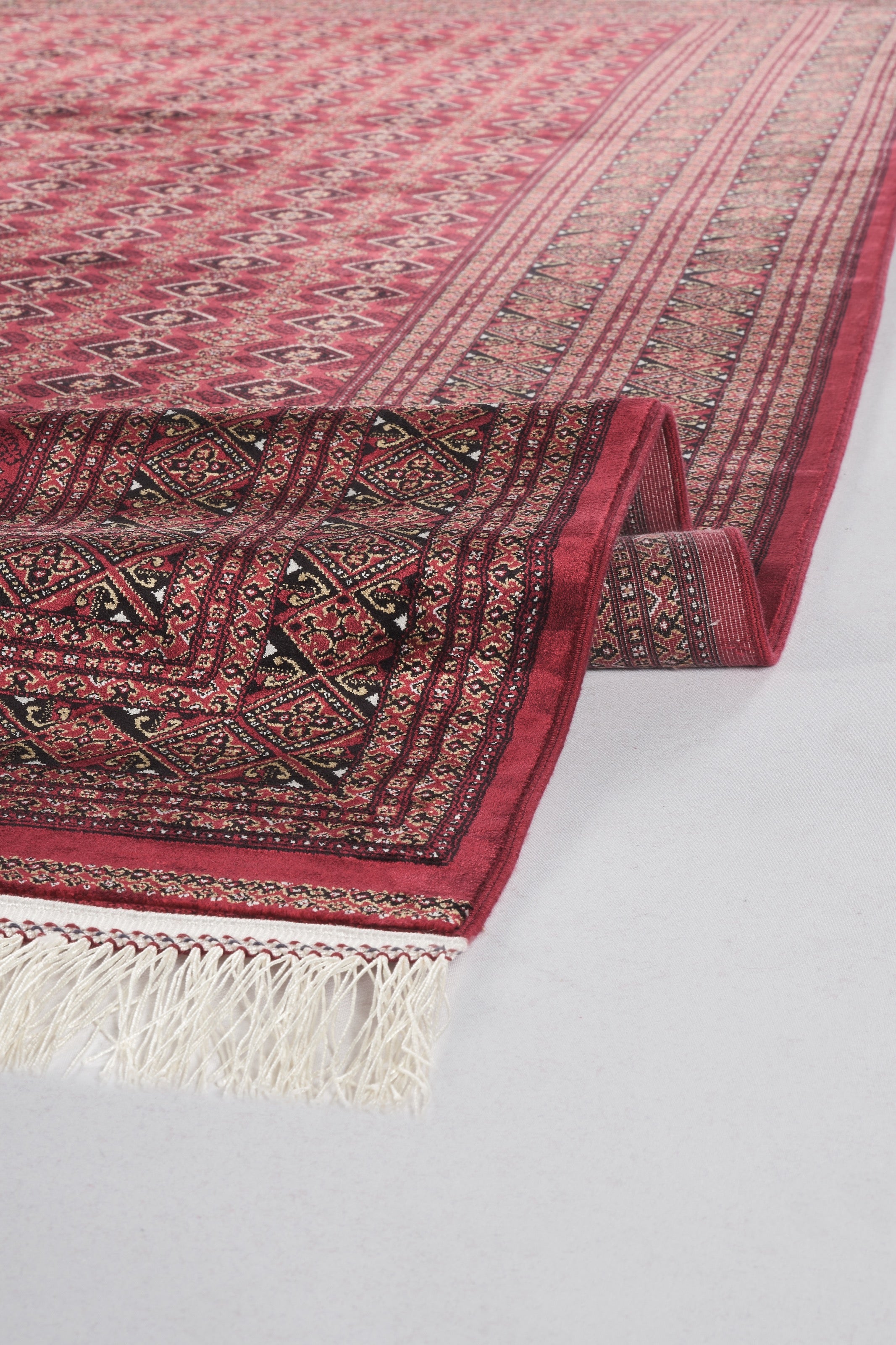 Burj 8751BU Burgundy - Machine-Made Carpet