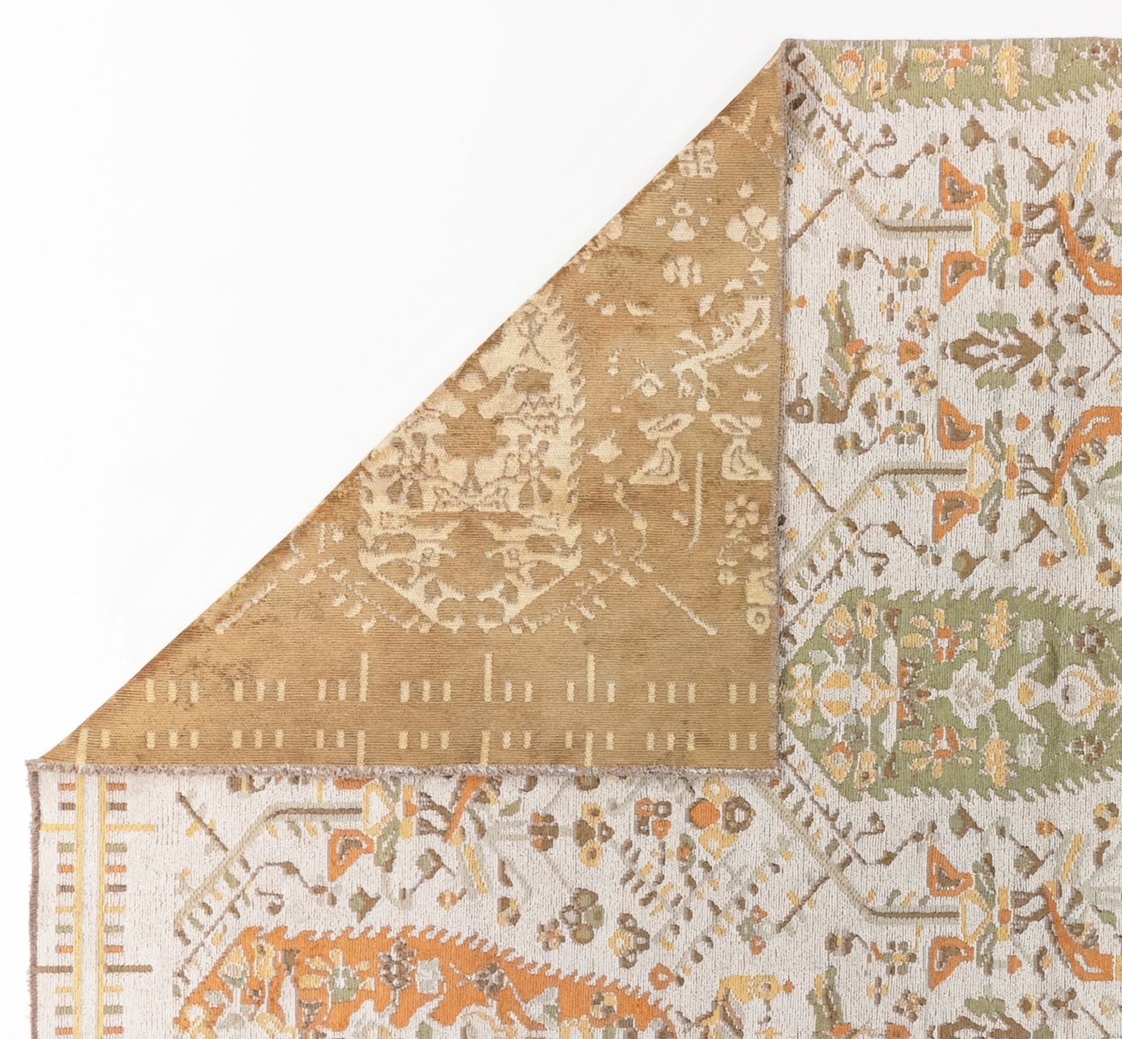 Paspartu 1912 Terracotta - Machine-Woven Rug