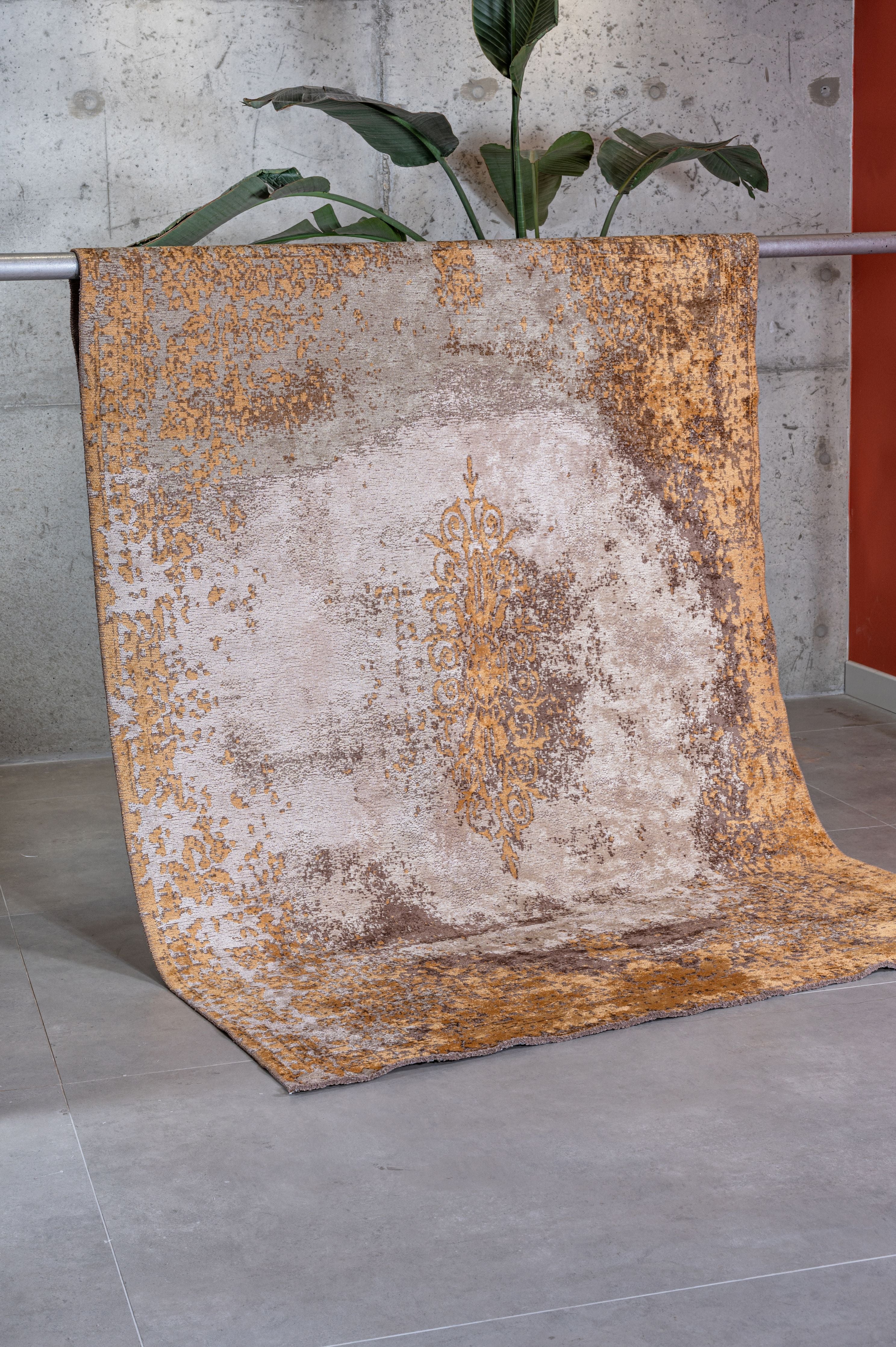 Paspartu 1922 Gold - Machine-Woven Carpet