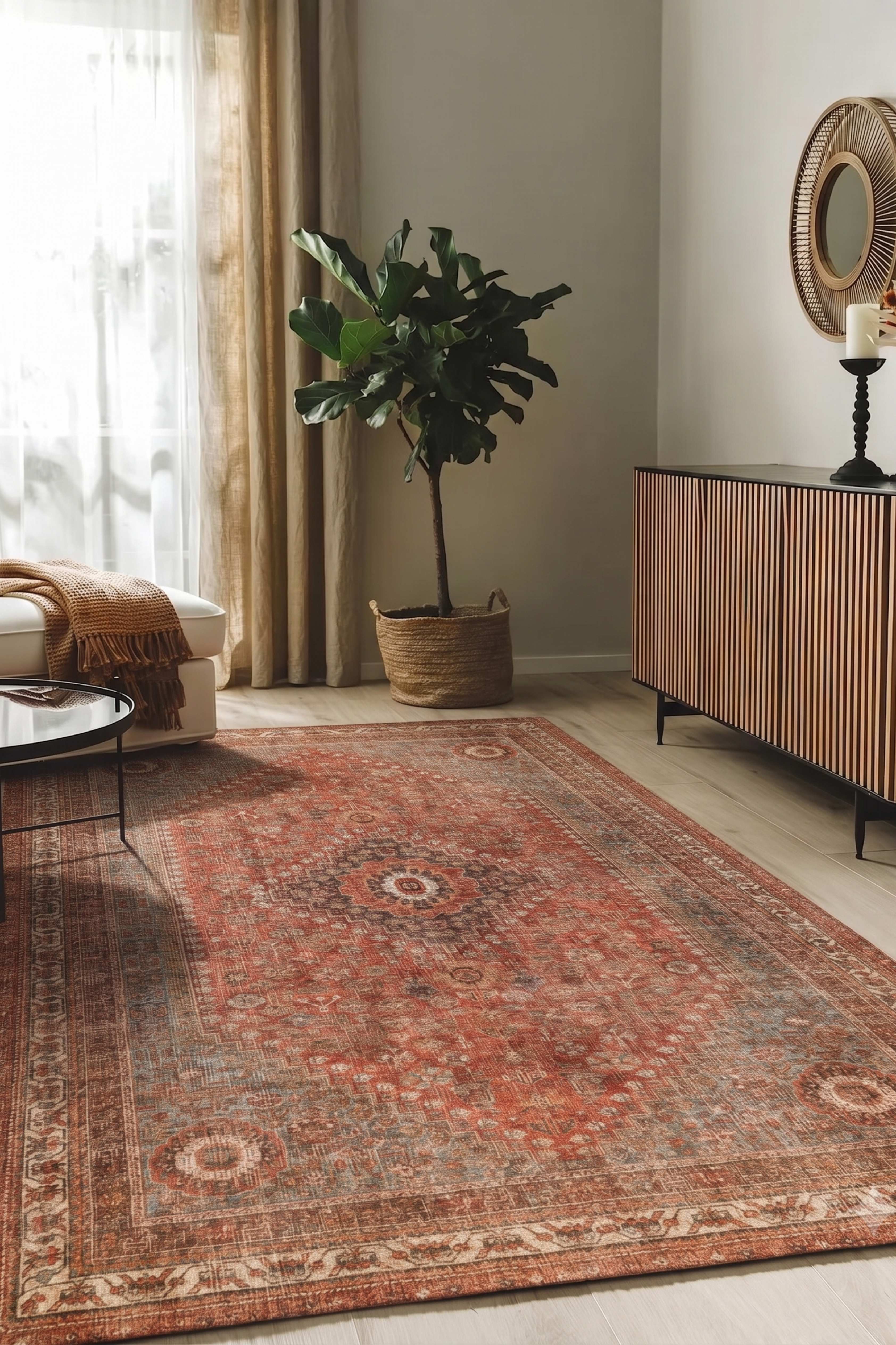 Velora 3034 - Decorative Machine-Woven Rug