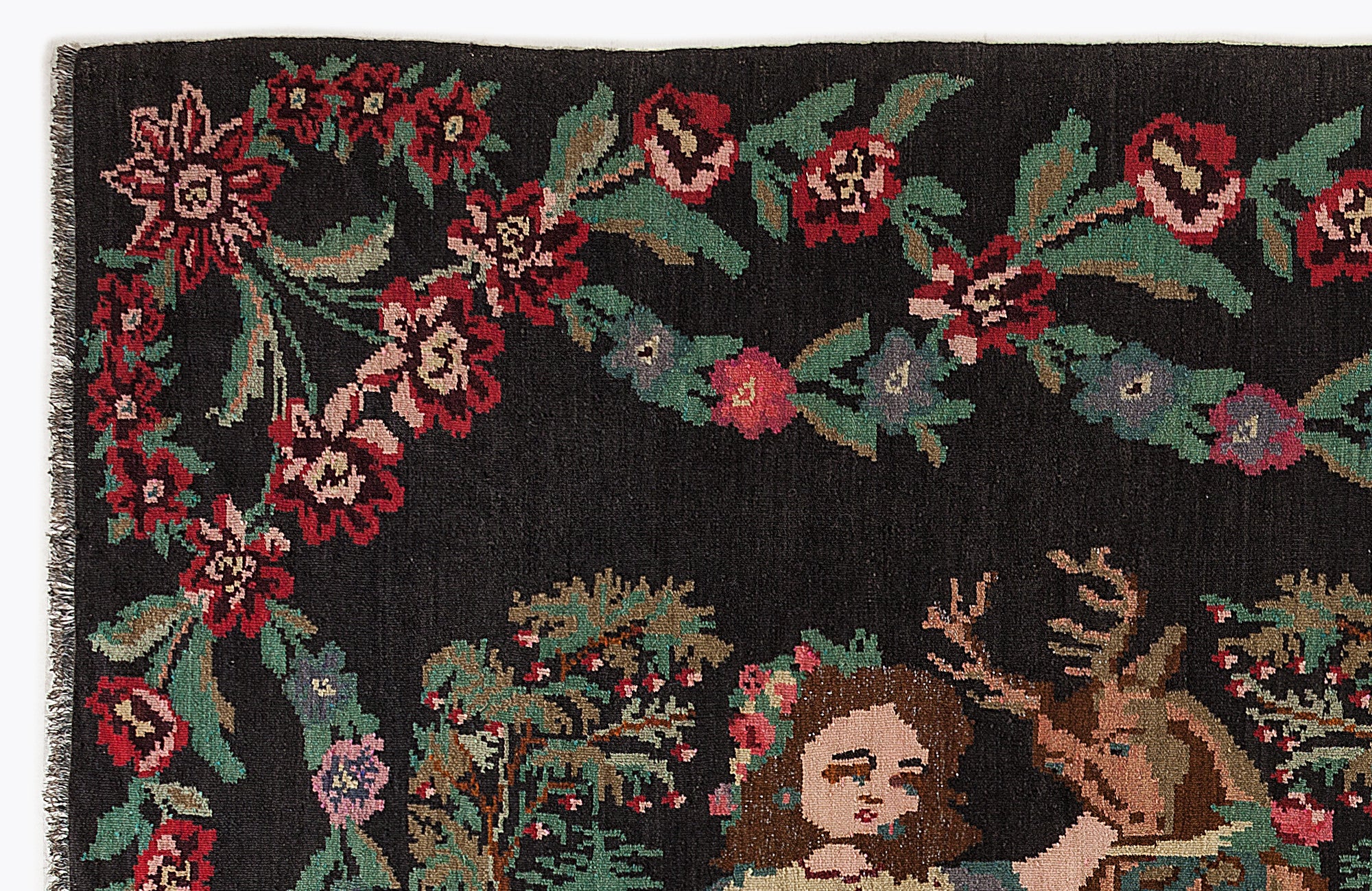 Karabakh Over Dyed Kilim Rug 6'8'' x 9'12'' ft 204 x 304 cm