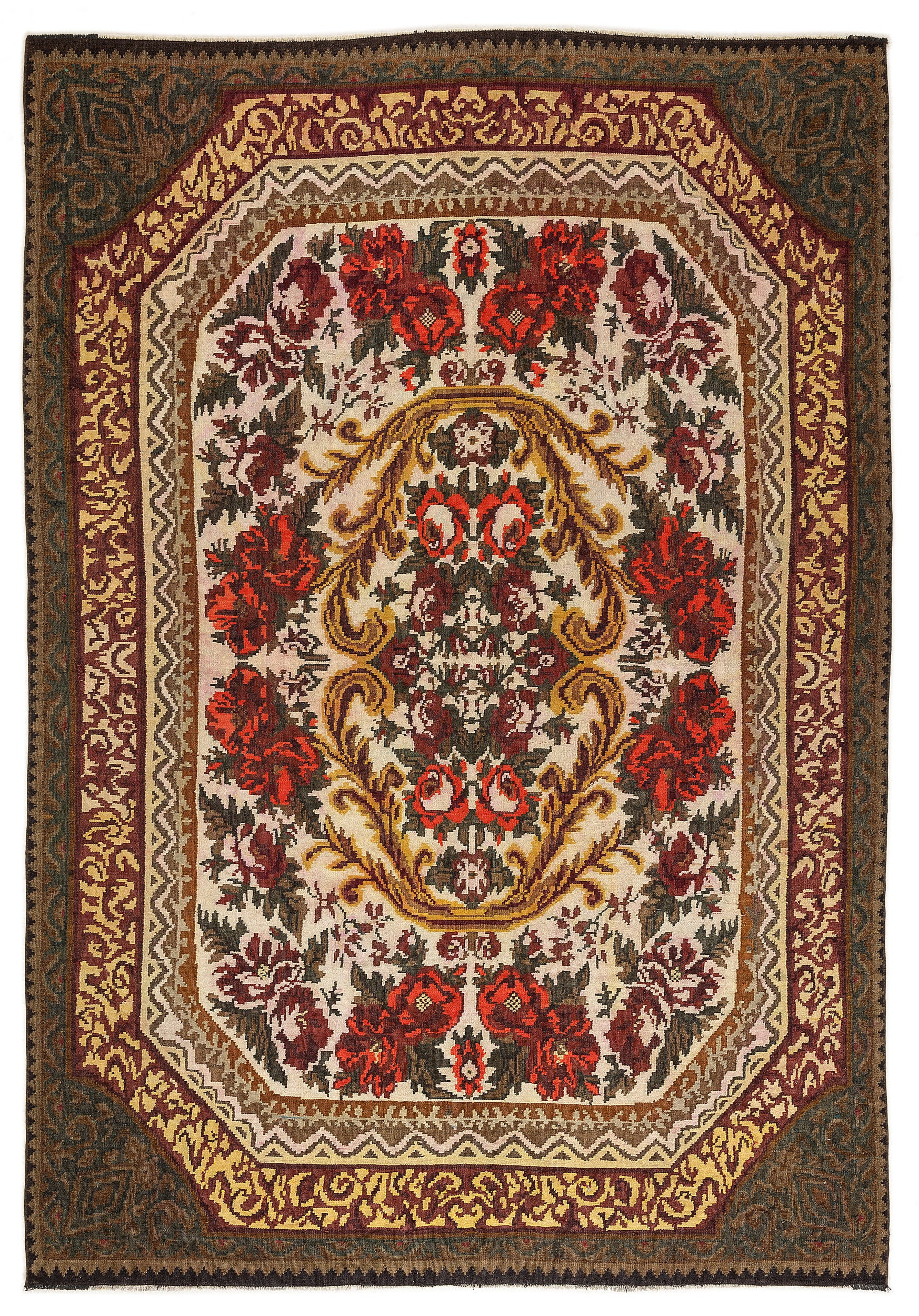 Karabakh Over Dyed Kilim Rug 7'0'' x 10'2'' ft 214 x 310 cm