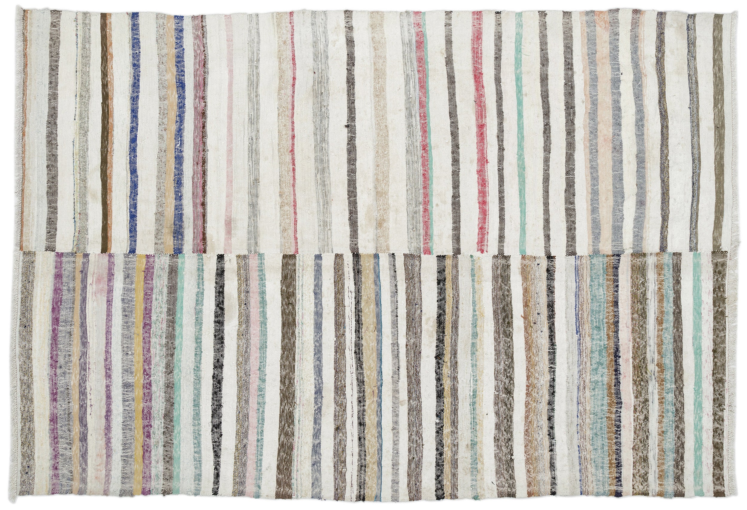 Chaput Over Dyed Kilim Rug 6'3'' x 9'2'' ft 191 x 280 cm