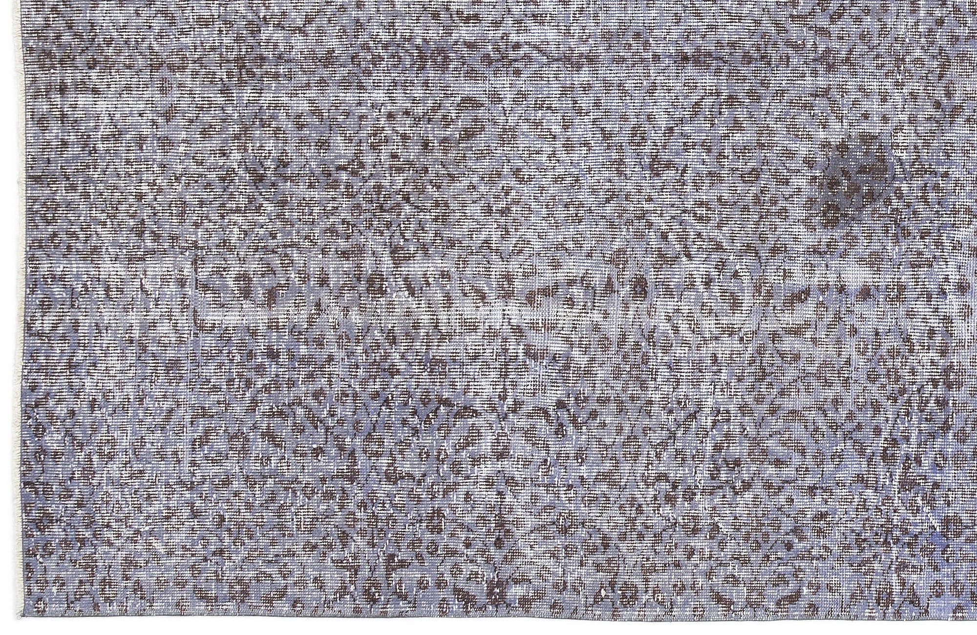 Purple Over Dyed Vintage Rug 5'5'' x 8'11'' ft 164 x 273 cm