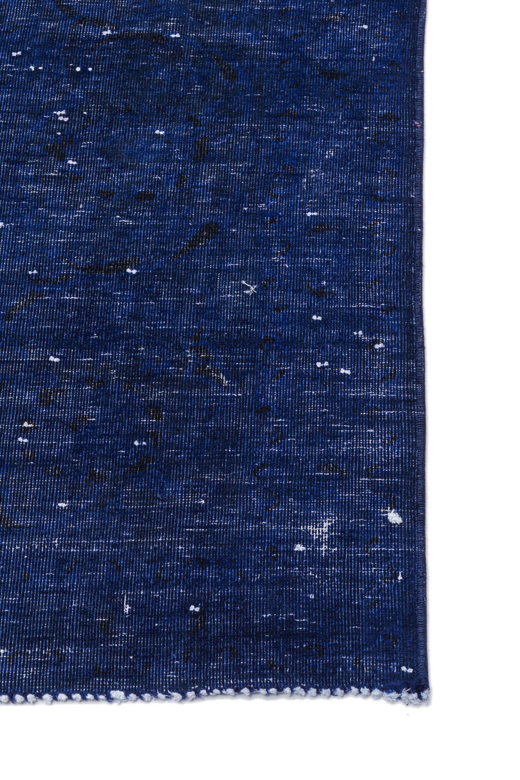 Blue Over Dyed Vintage XLarge Rug 9'4'' x 13'1'' ft 284 x 400 cm