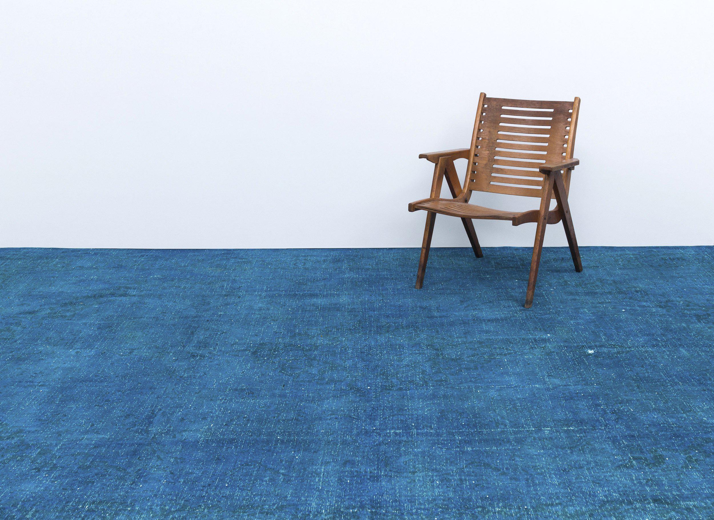 Turquoise Over Dyed Vintage XLarge Rug 9'5'' x 12'12'' ft 288 x 395 cm