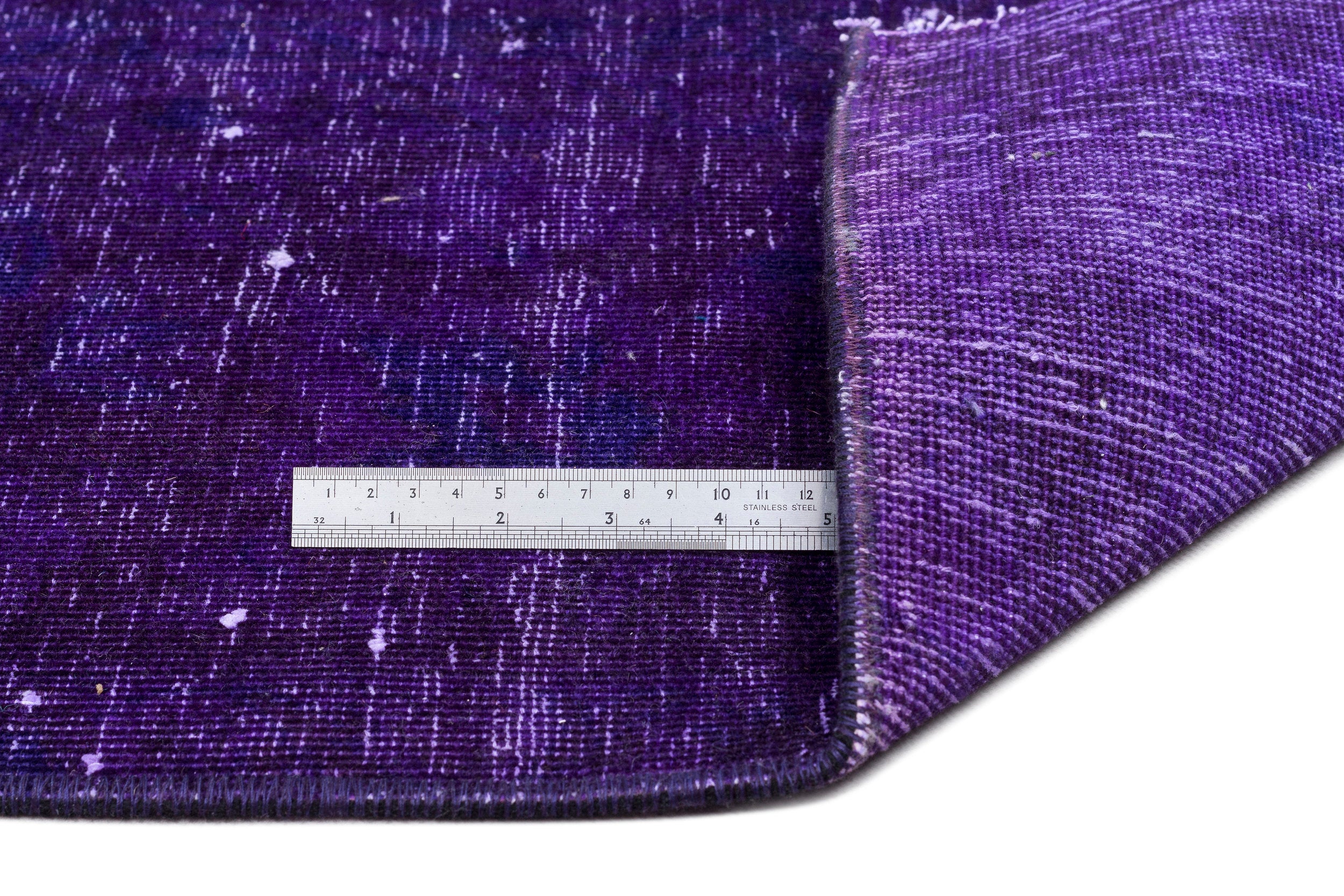 Purple Over Dyed Vintage XLarge Rug 8'3'' x 12'4'' ft 252 x 377 cm