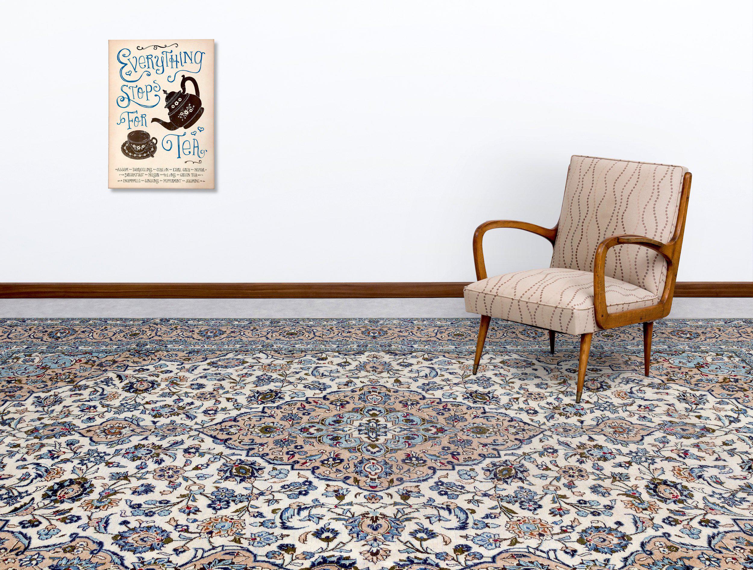 Naturel Over Dyed Vintage XLarge Rug 9'8'' x 13'2'' ft 295 x 402 cm