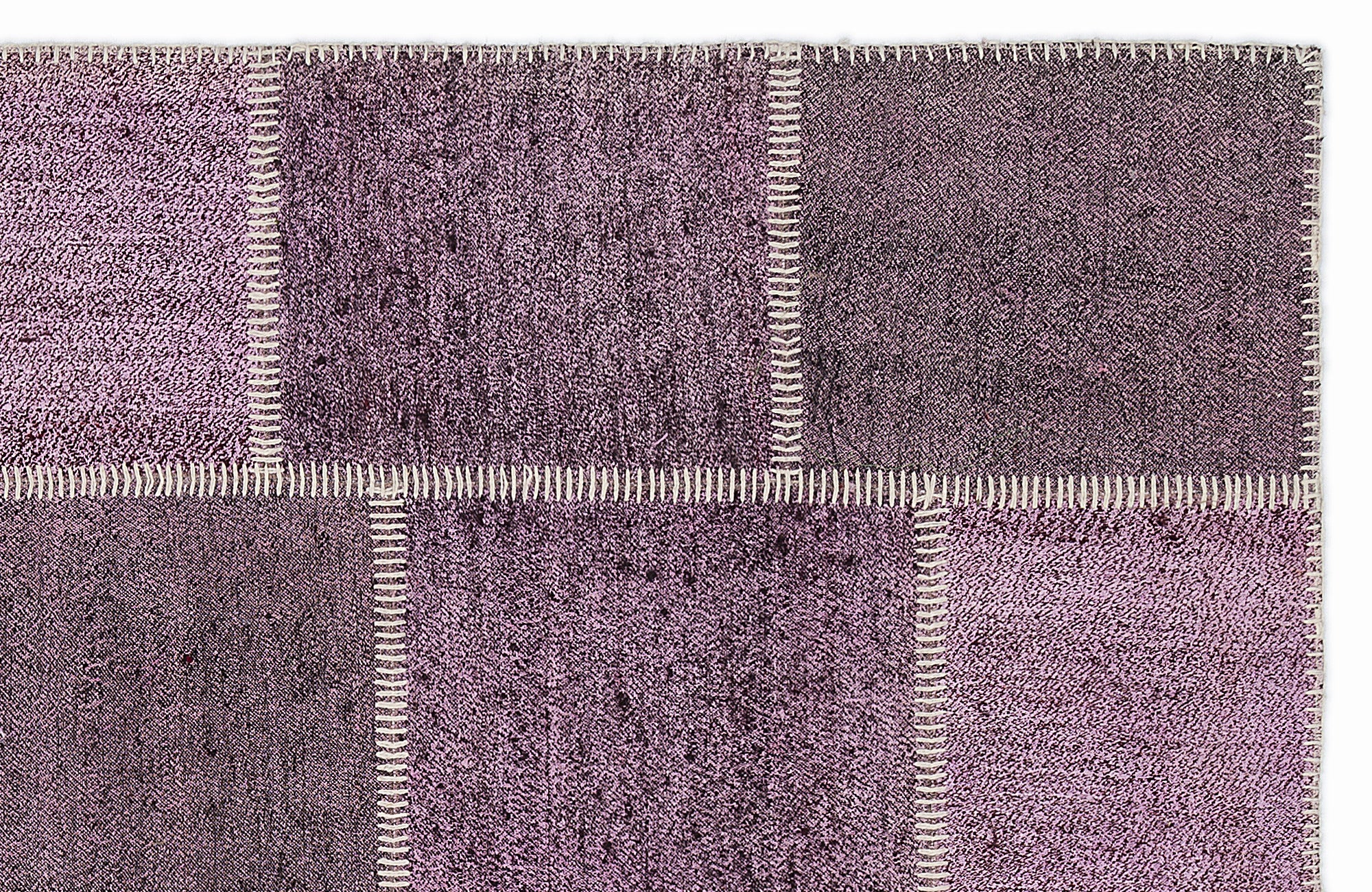 Mixed Over Dyed Kilim Patchwork Unique Rug 5'3'' x 7'7'' ft 160 x 230 cm