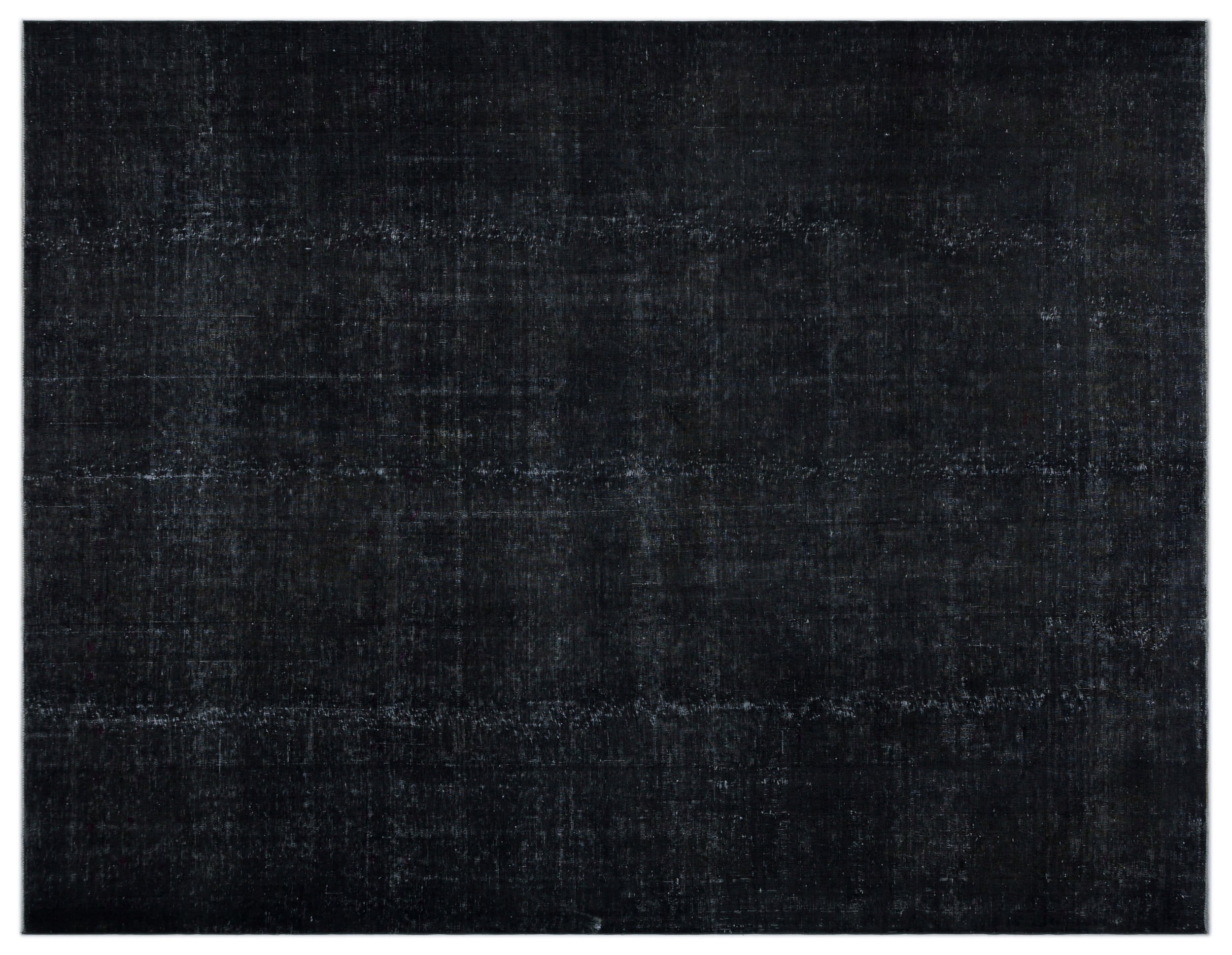 Gray Over Dyed Vintage XLarge Rug 9'7'' x 12'6'' ft 292 x 381 cm