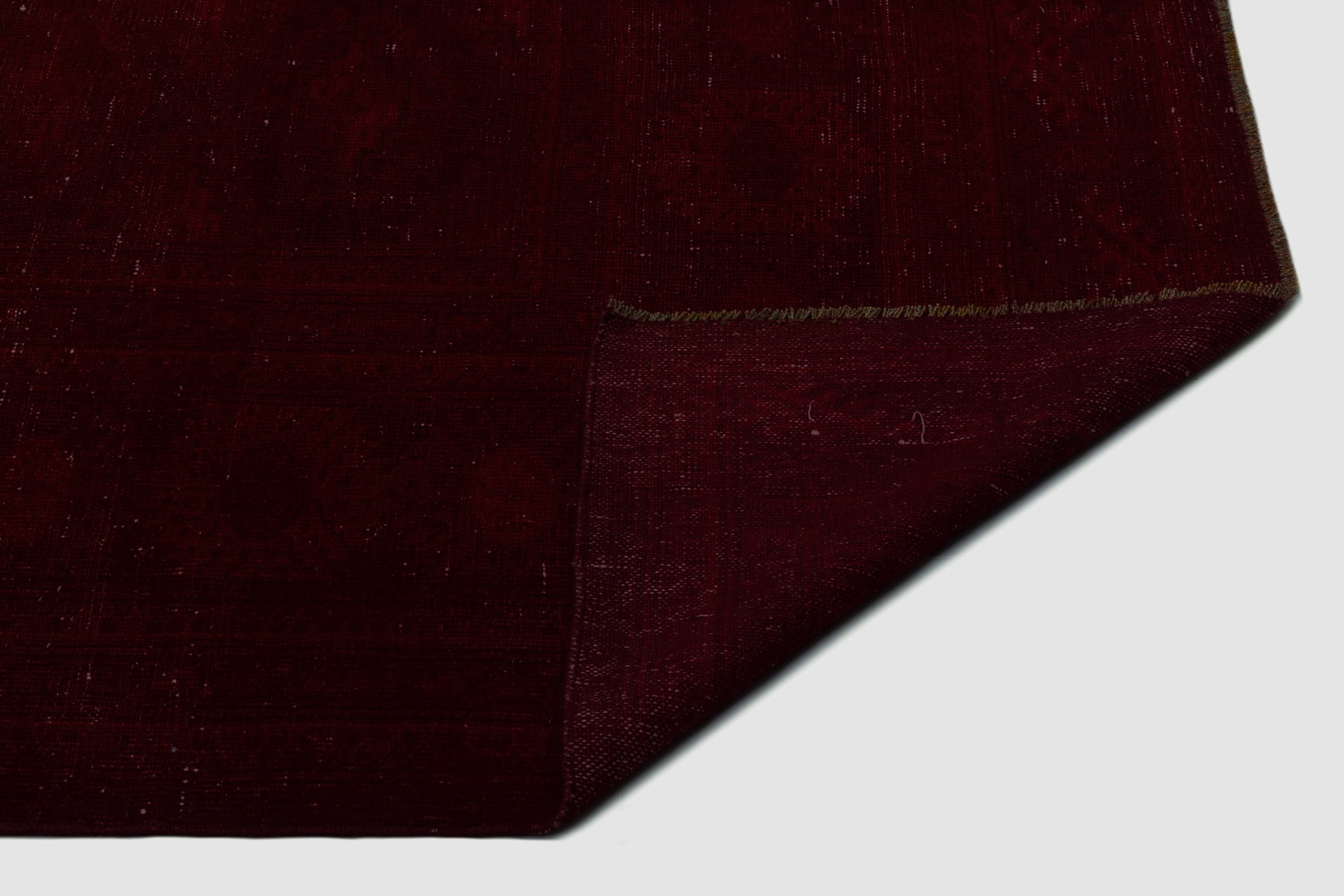 Red Over Dyed Vintage XLarge Rug 7'10'' x 12'8'' ft 240 x 385 cm