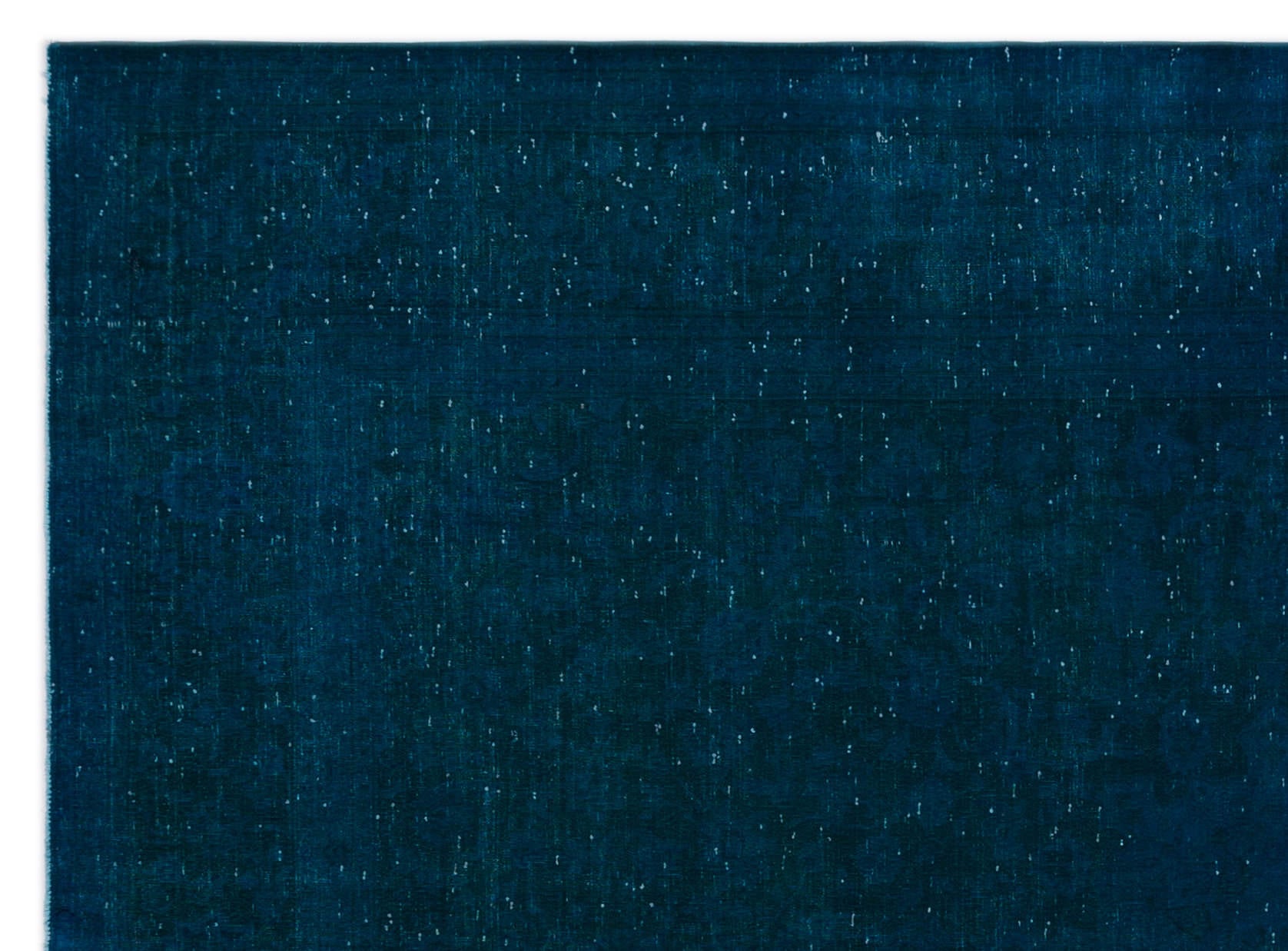 Turquoise Over Dyed Vintage XLarge Rug 9'0'' x 12'4'' ft 275 x 377 cm