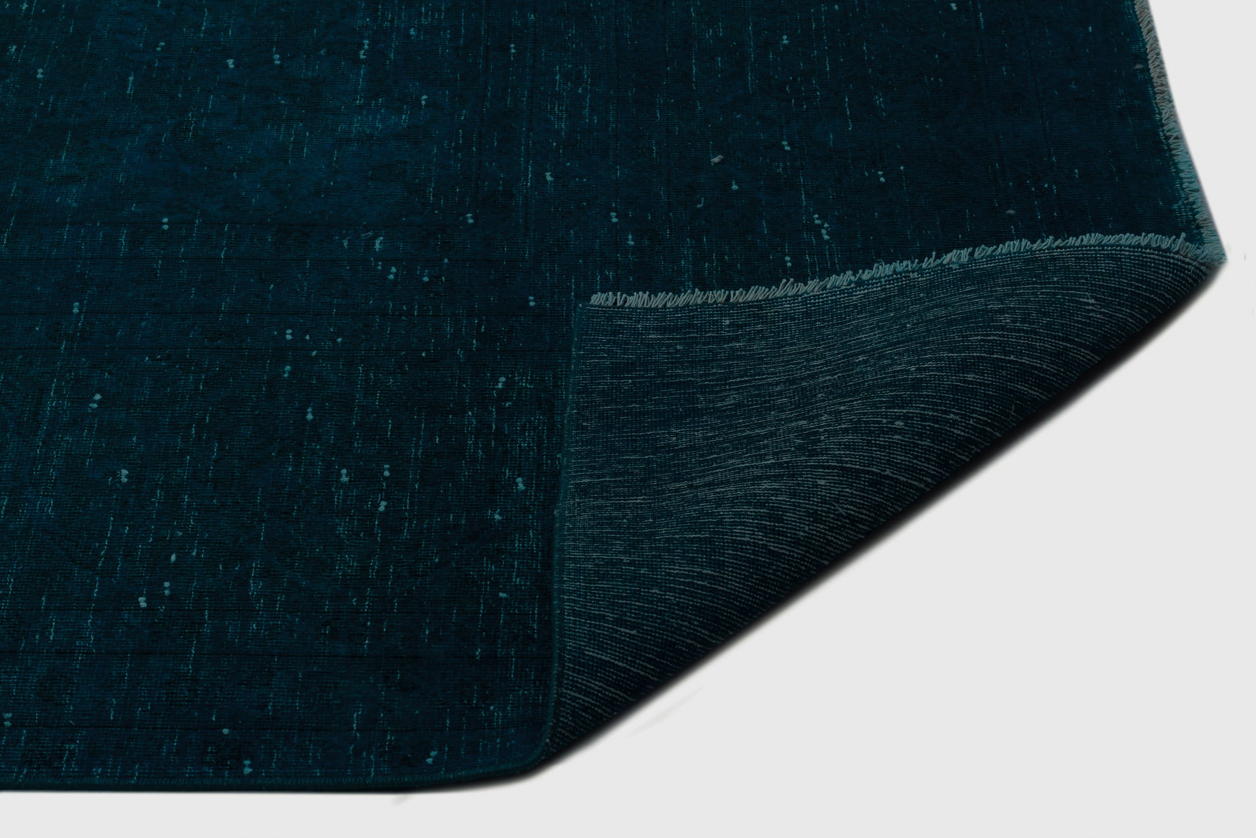 Turquoise Over Dyed Vintage XLarge Rug 9'4'' x 14'5'' ft 285 x 440 cm