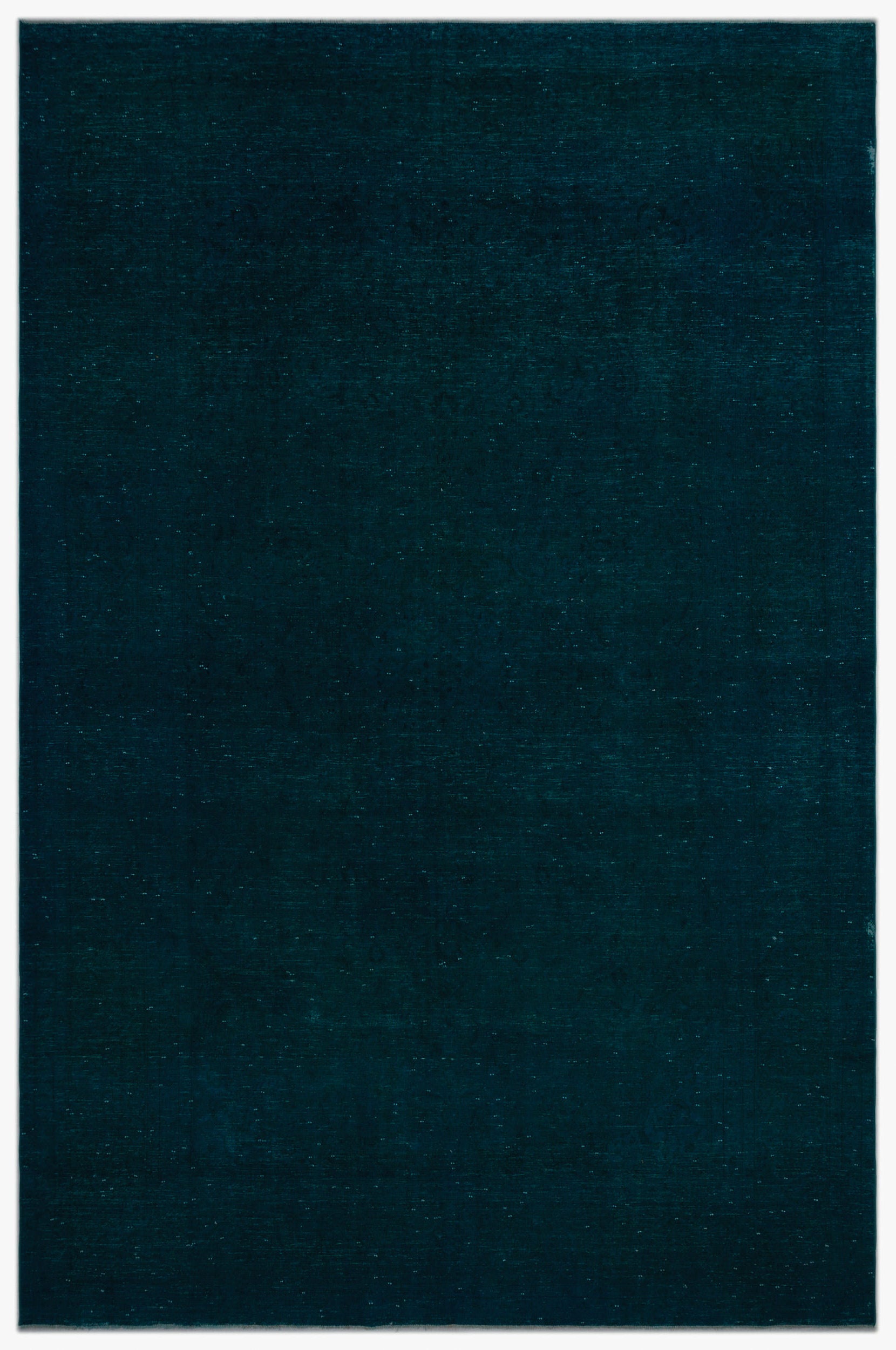 Turquoise Over Dyed Vintage XLarge Rug 9'4'' x 14'5'' ft 285 x 440 cm