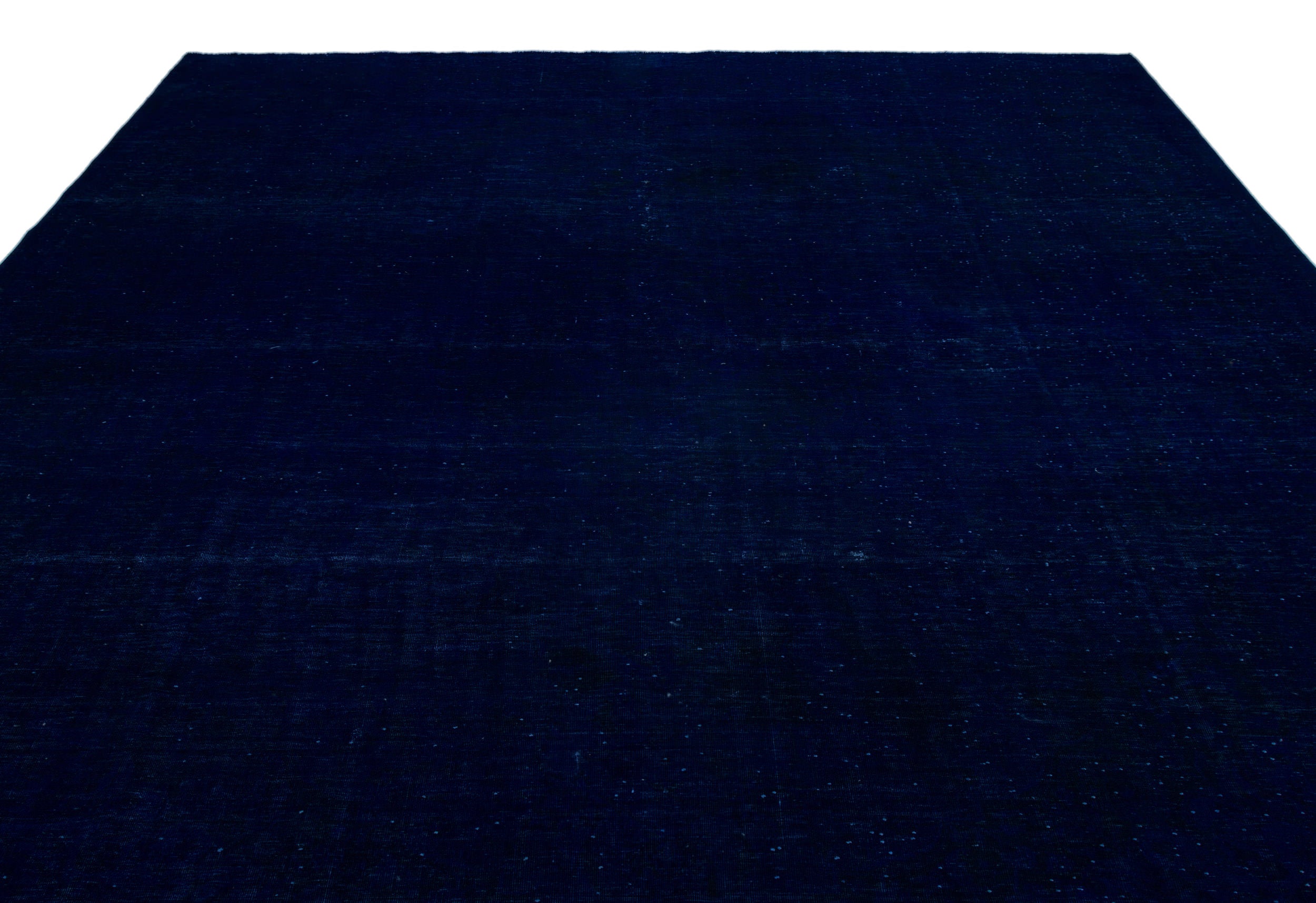 Blue Over Dyed Vintage XLarge Rug 9'12'' x 13'11'' ft 304 x 423 cm