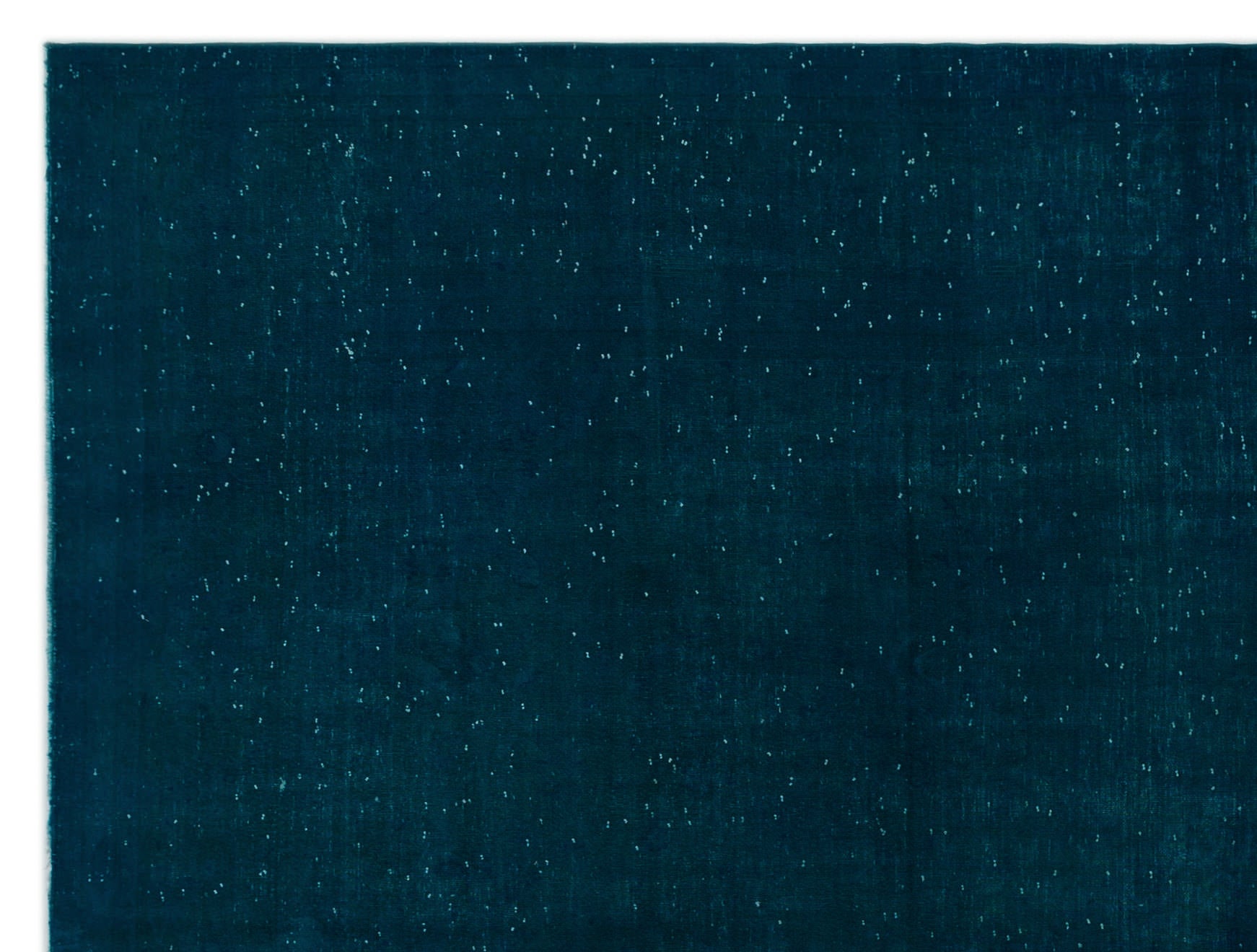 Turquoise Over Dyed Vintage XLarge Rug 9'9'' x 12'12'' ft 296 x 396 cm