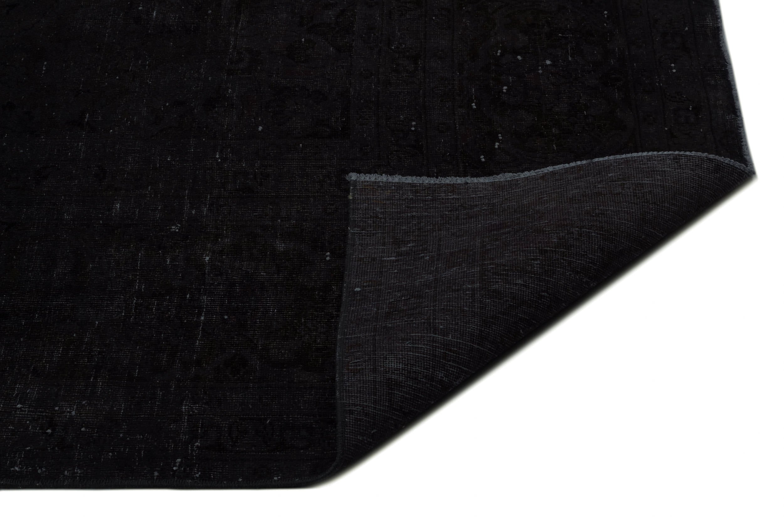 Gray Over Dyed Vintage XLarge Rug 9'7'' x 12'10'' ft 292 x 392 cm