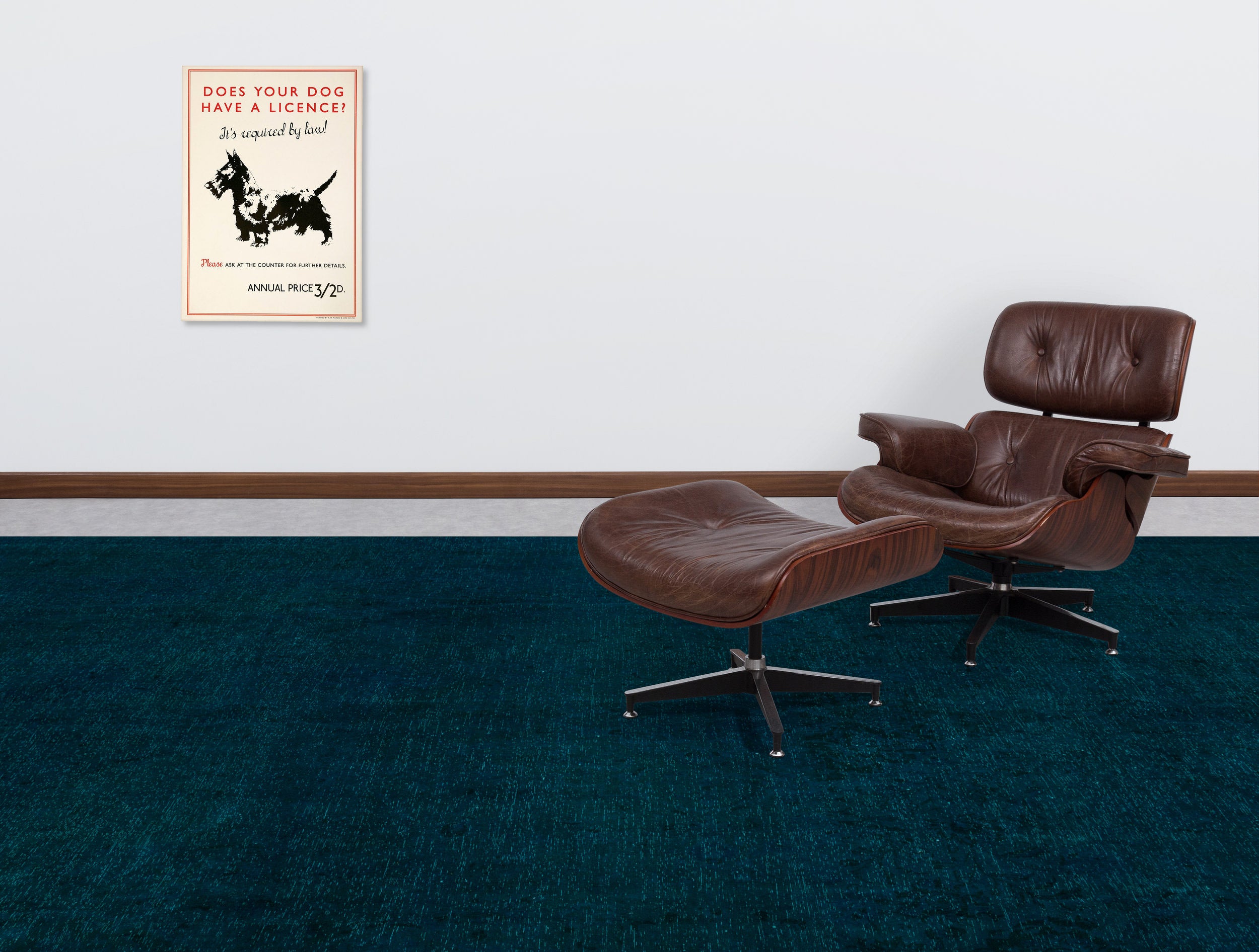 Turquoise Over Dyed Vintage XLarge Rug 9'2'' x 13'9'' ft 279 x 420 cm